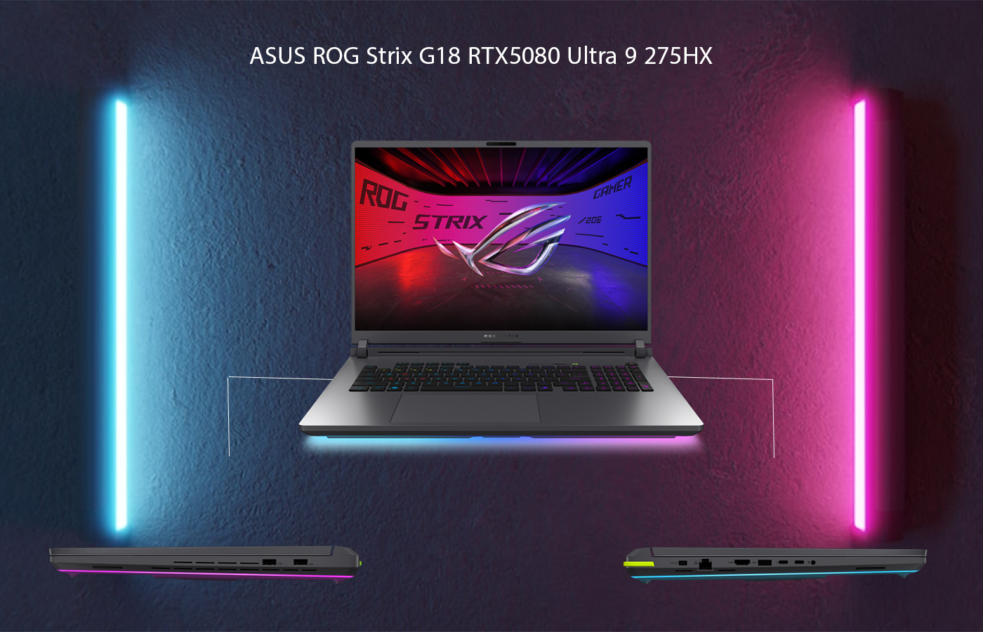 لپ تاپ 18 اینچی گیمینگ ایسوس مدل ASUS ROG Strix G18 RTX5080 Ultra 9 275HX